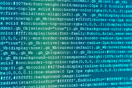 软件开发者编程代码抽象屏幕, 计算机脚本概念
